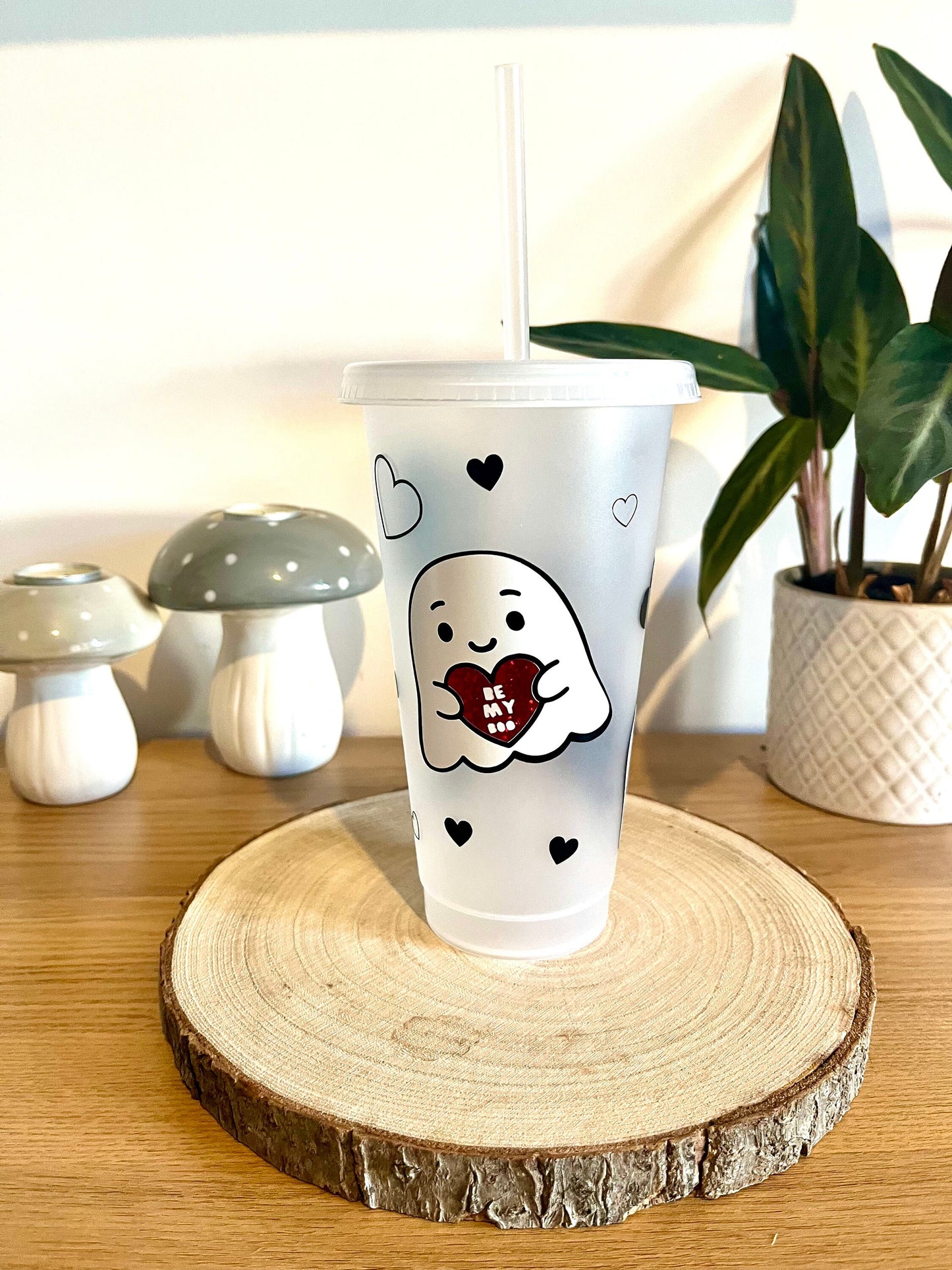 Be my boo Cold cup, Valentines gift, Venti cold cup, tumbler, personalised gift, drinkware