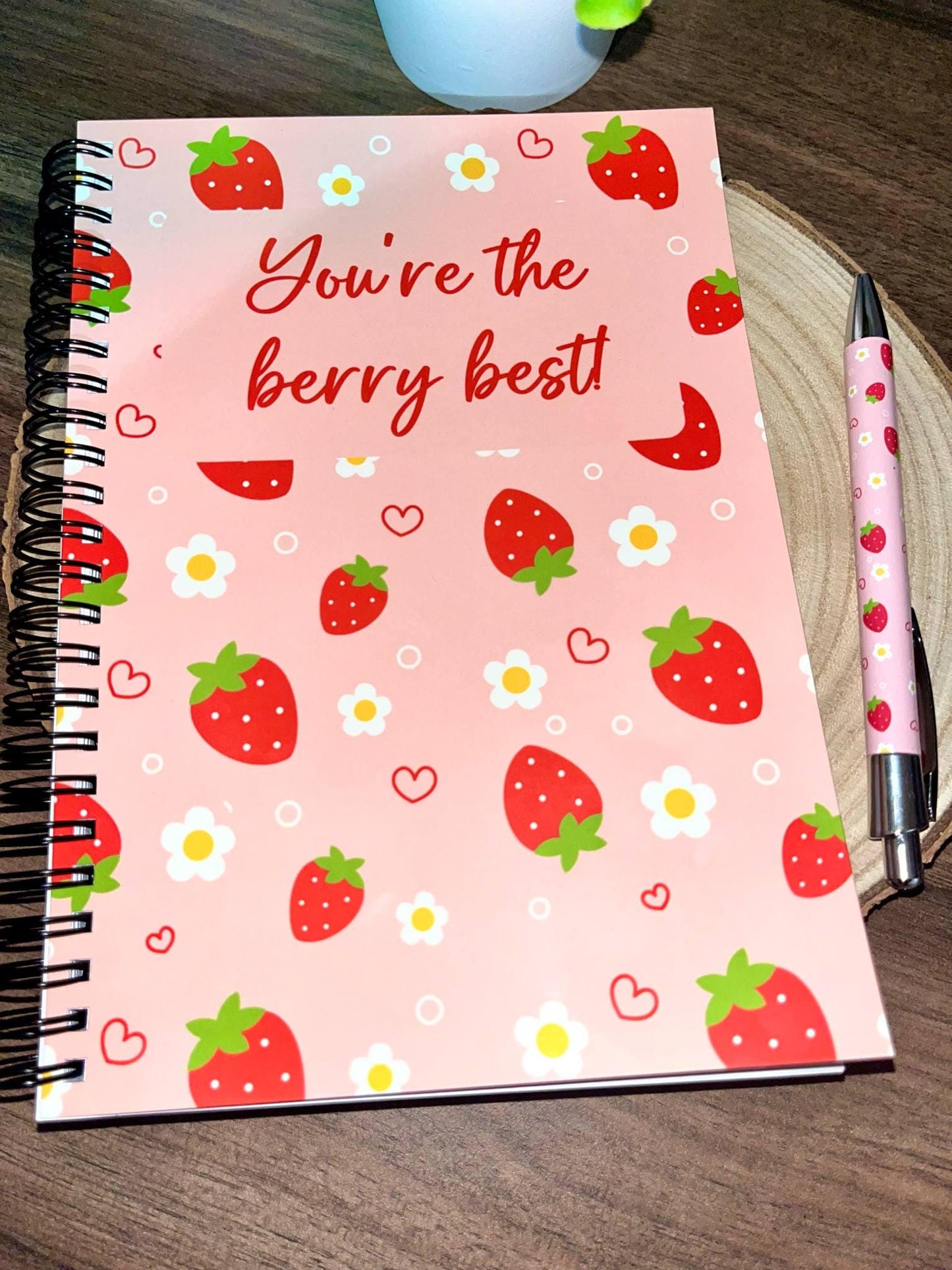 Strawberry A5 Notebook