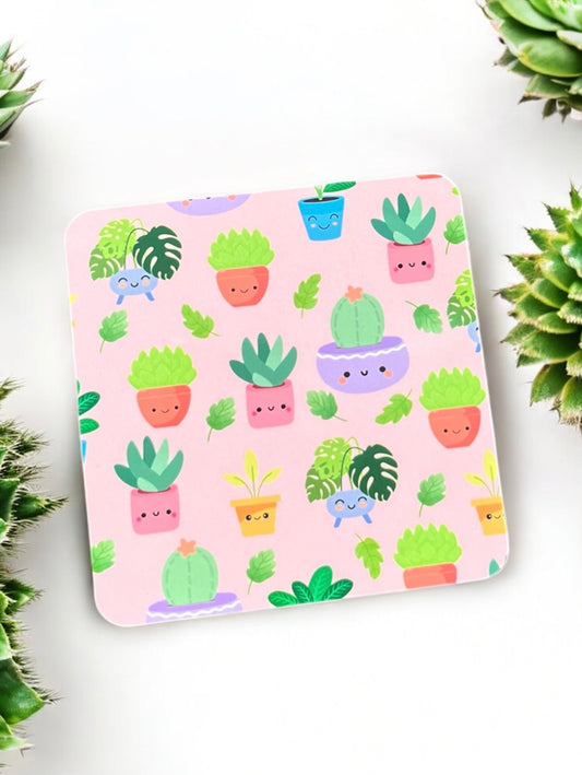 Cute Plant Coaster