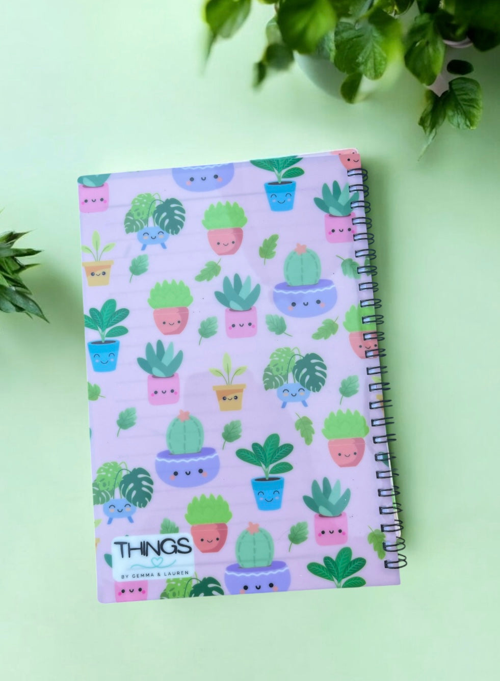 Cute Plant Notebook