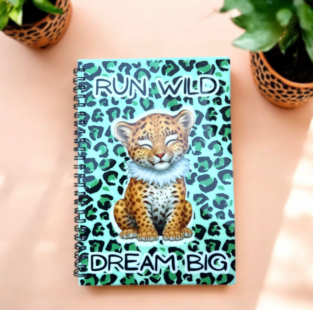 Cheeta Print Notebook