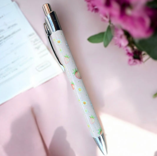 Pink Strawberry Pen