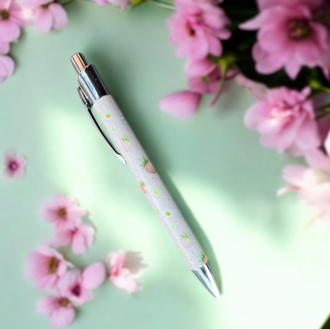 Pink Strawberry Pen