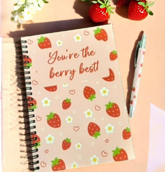 Strawberry A5 Notebook