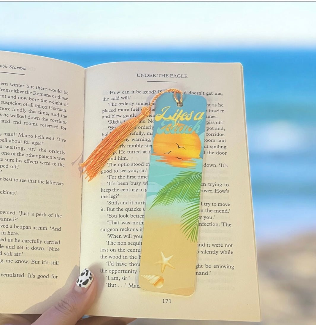 Life's A Beach Bookmark