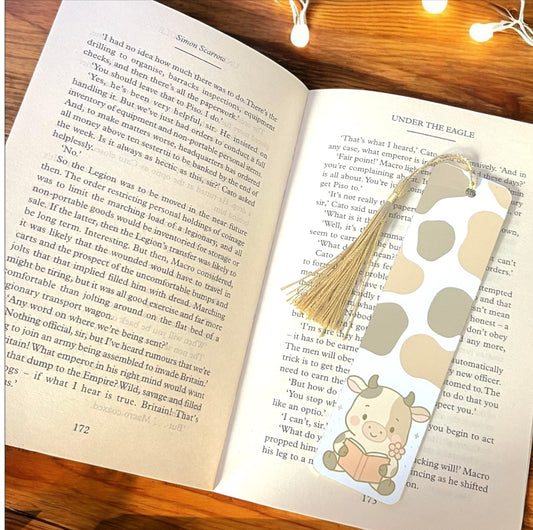 Cow Bookmark