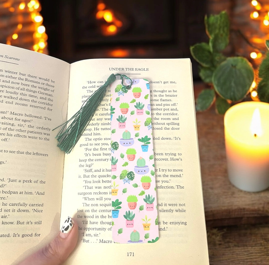 Cute Plant Bookmark