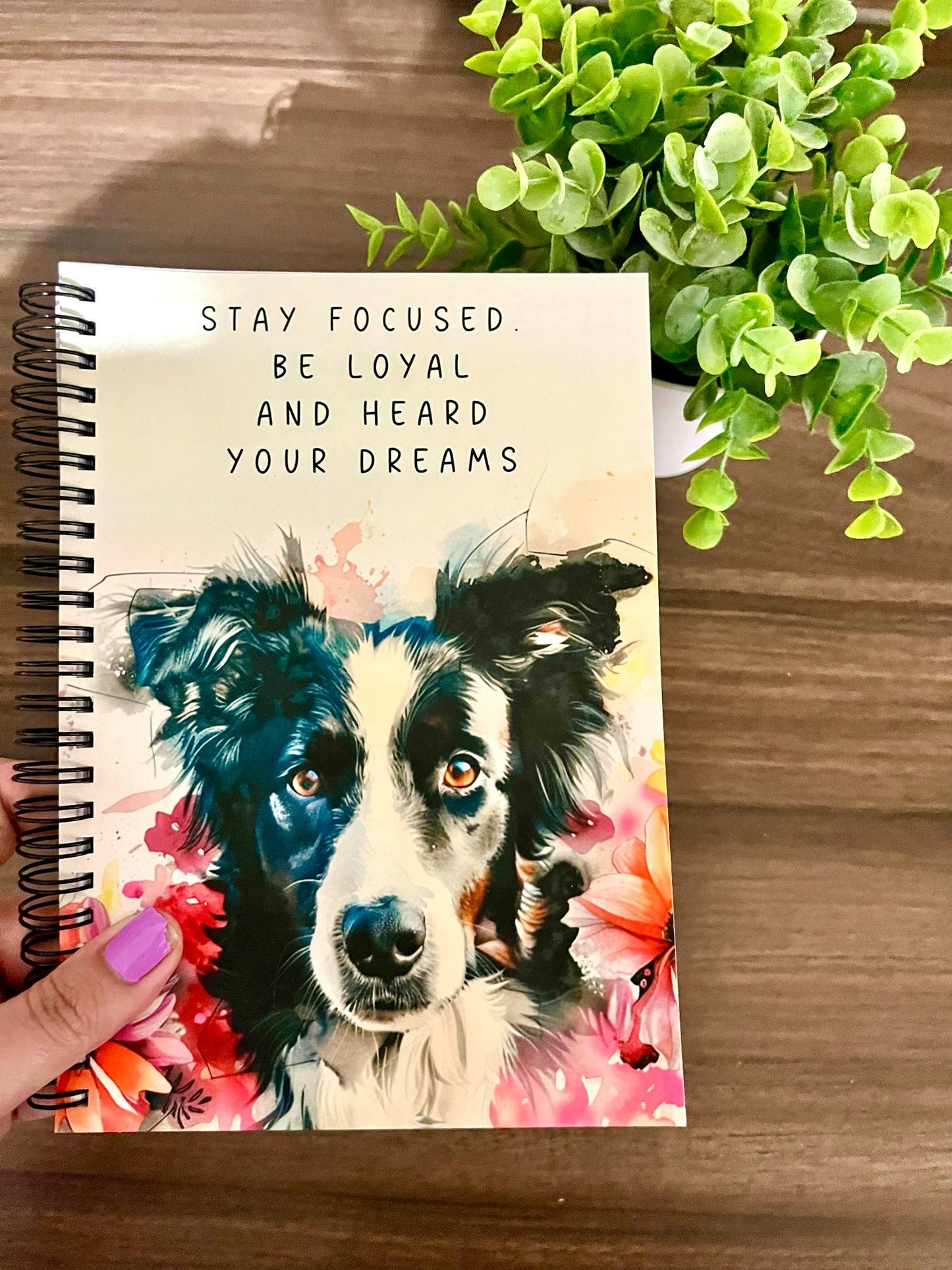 Dog Personalised A5 Notebook
