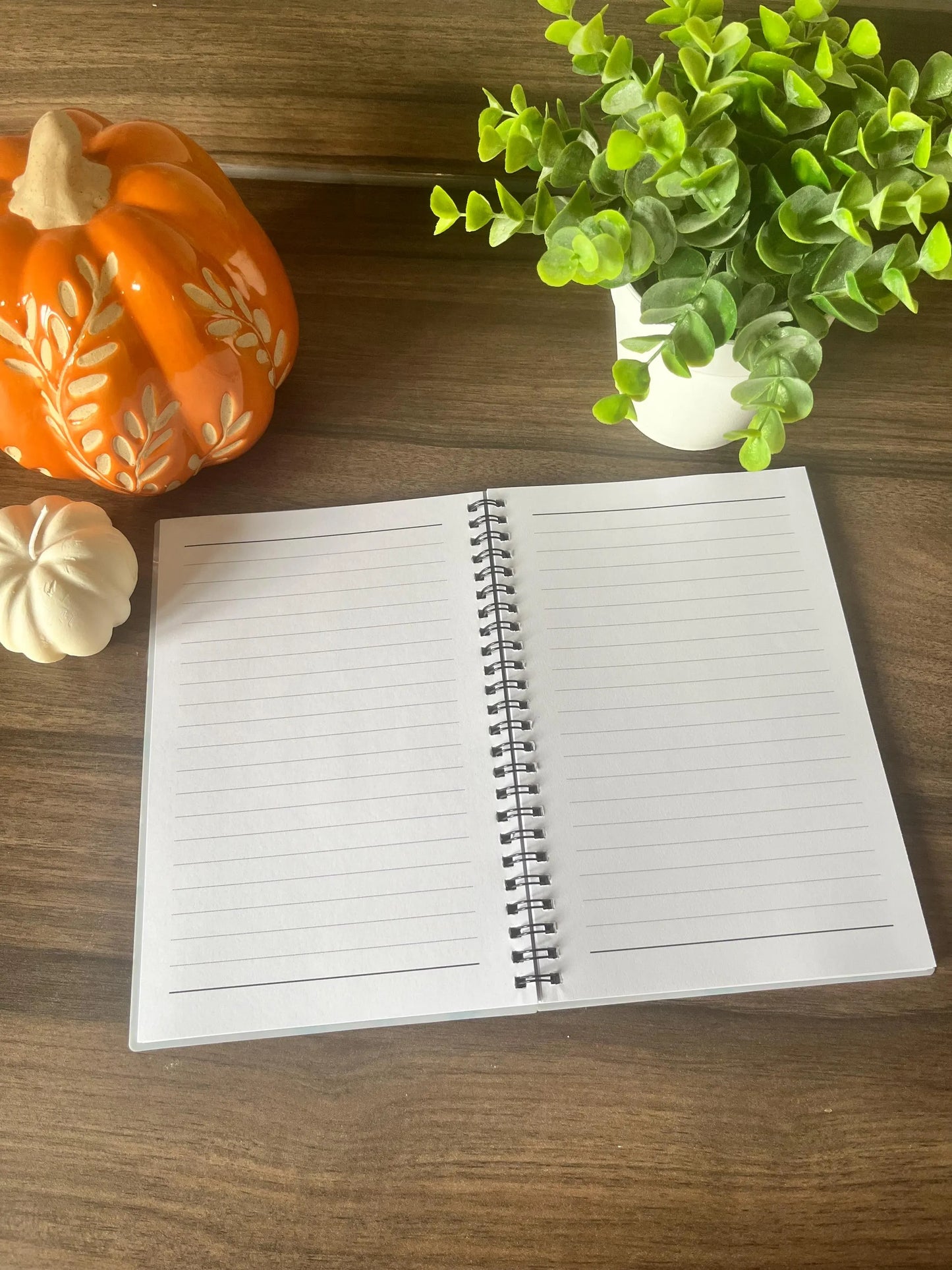 Halloween meets the Wild West notebook