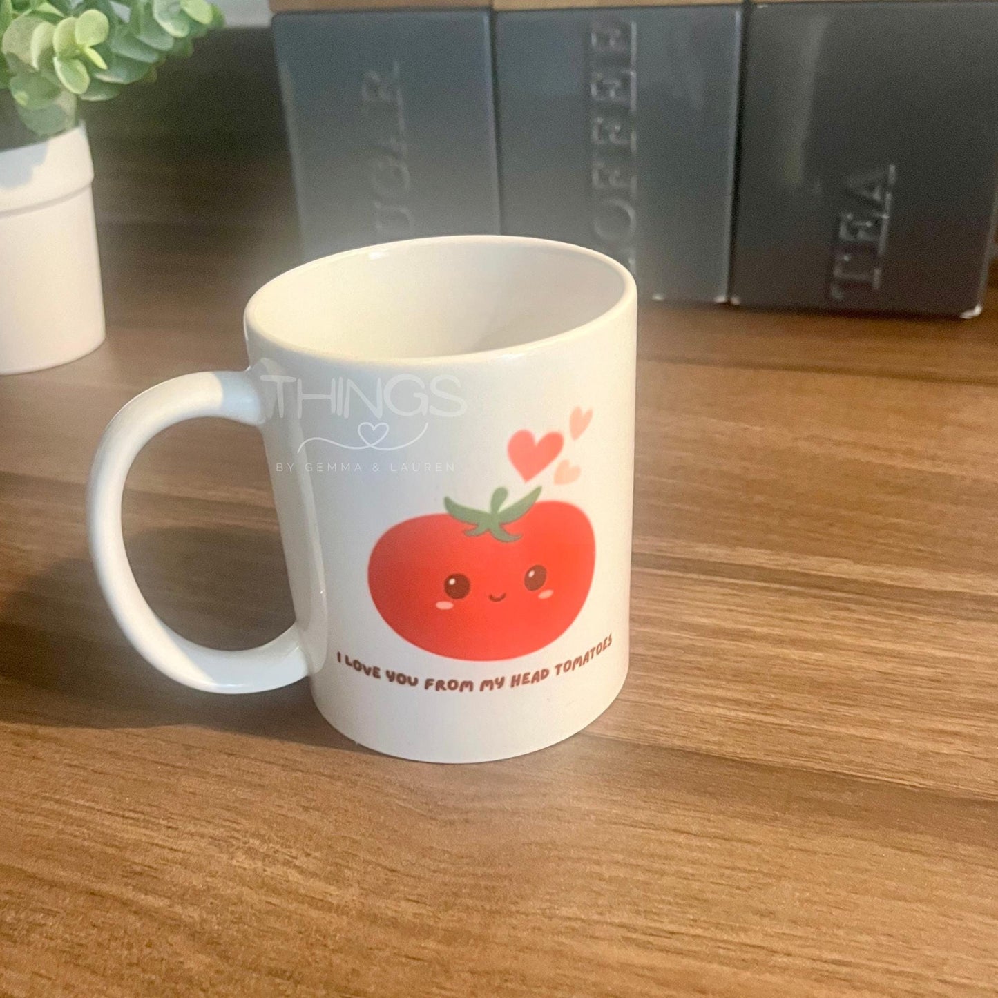 Benny & Todd - Pun character mug