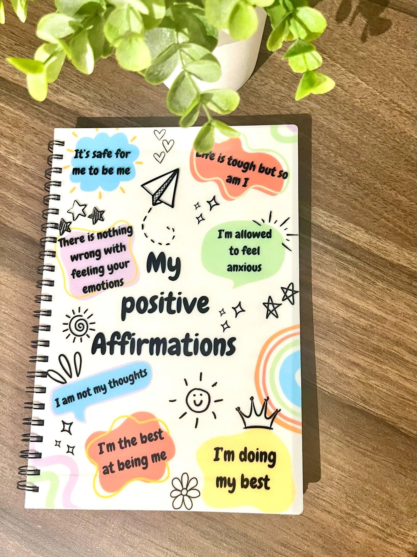Personalised Affirmation Notebook