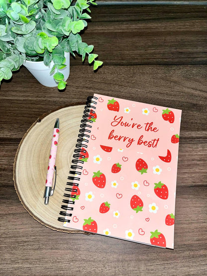 Strawberry A5 Notebook