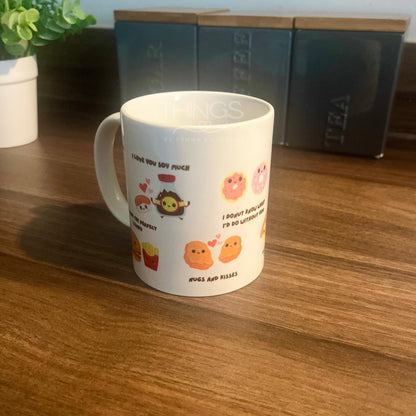 Benny & Todd - Pun character mug