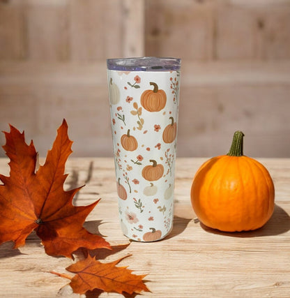 Autumn pumpkin tumbler