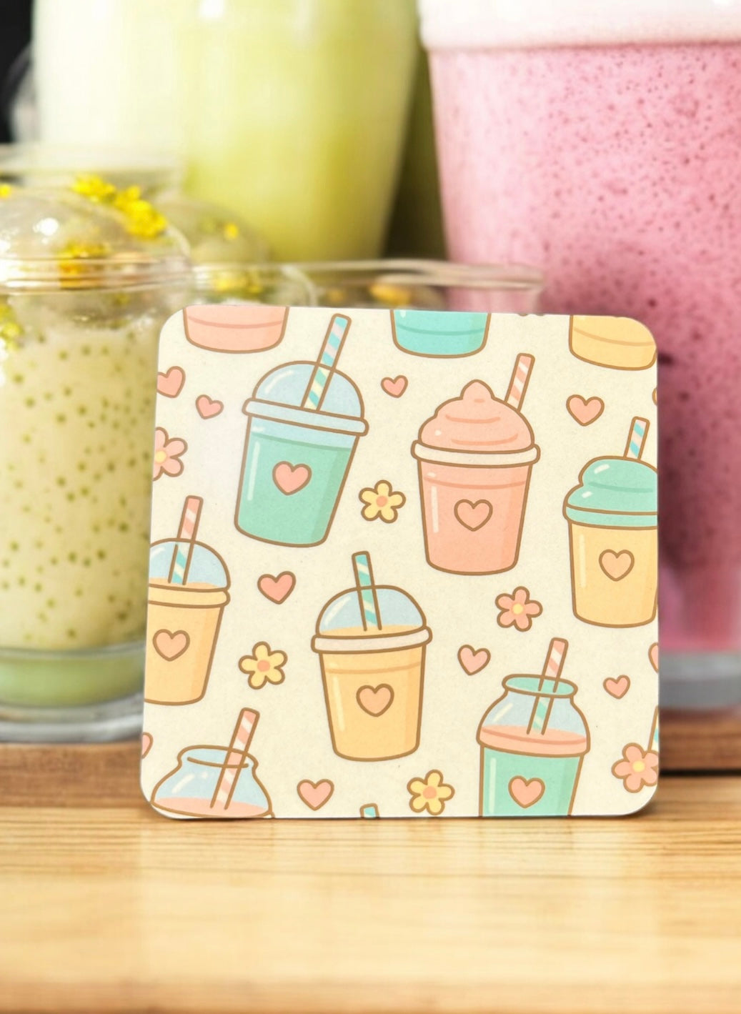 Bubbly Brew Pastel Coaster