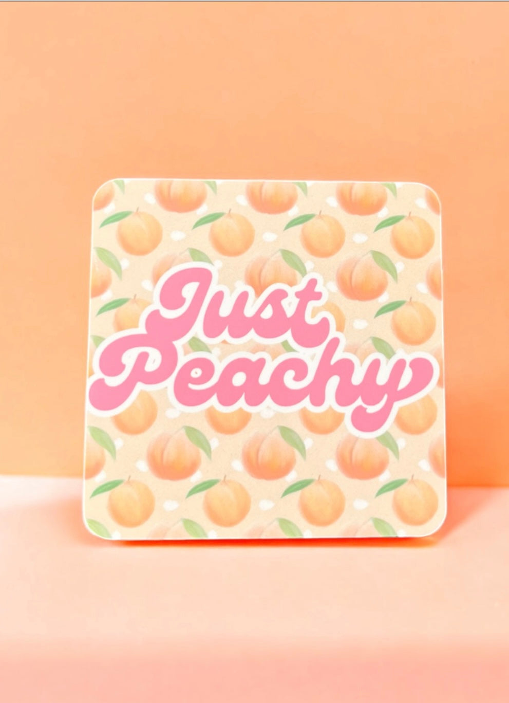 Just Peachy Coaster