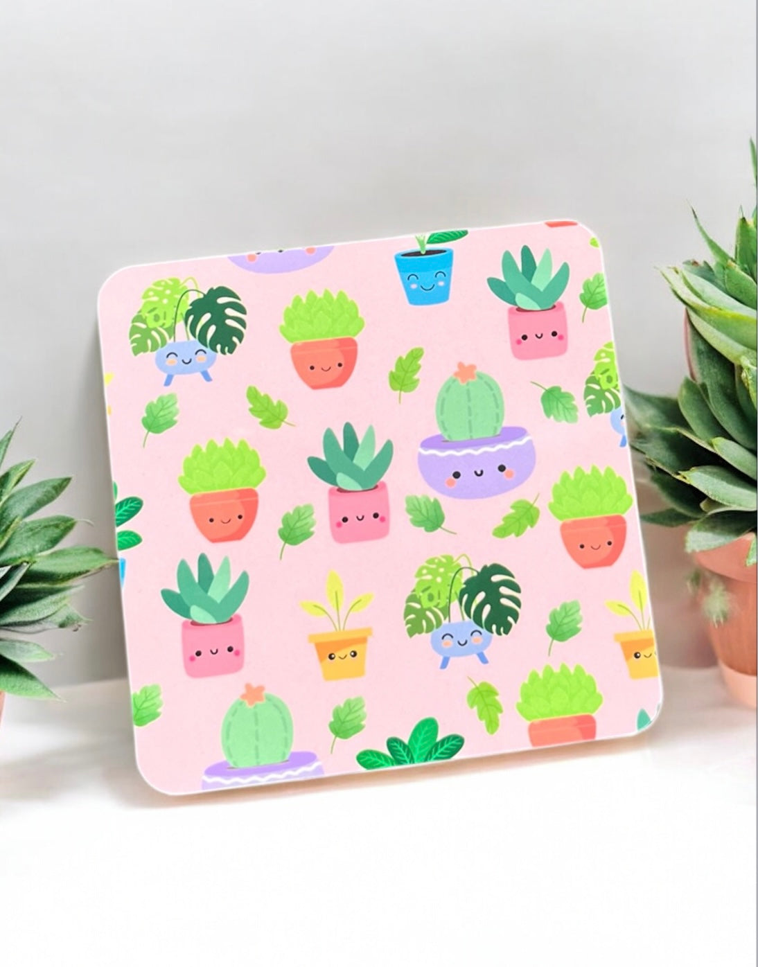 Cute Plant Coaster