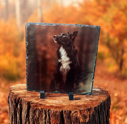 Square Photo slate 20X20cm