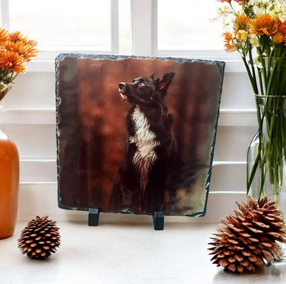 Square Photo slate 20X20cm