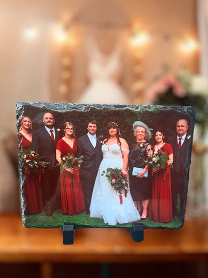 Rectangle Photo Slate 15X20cm