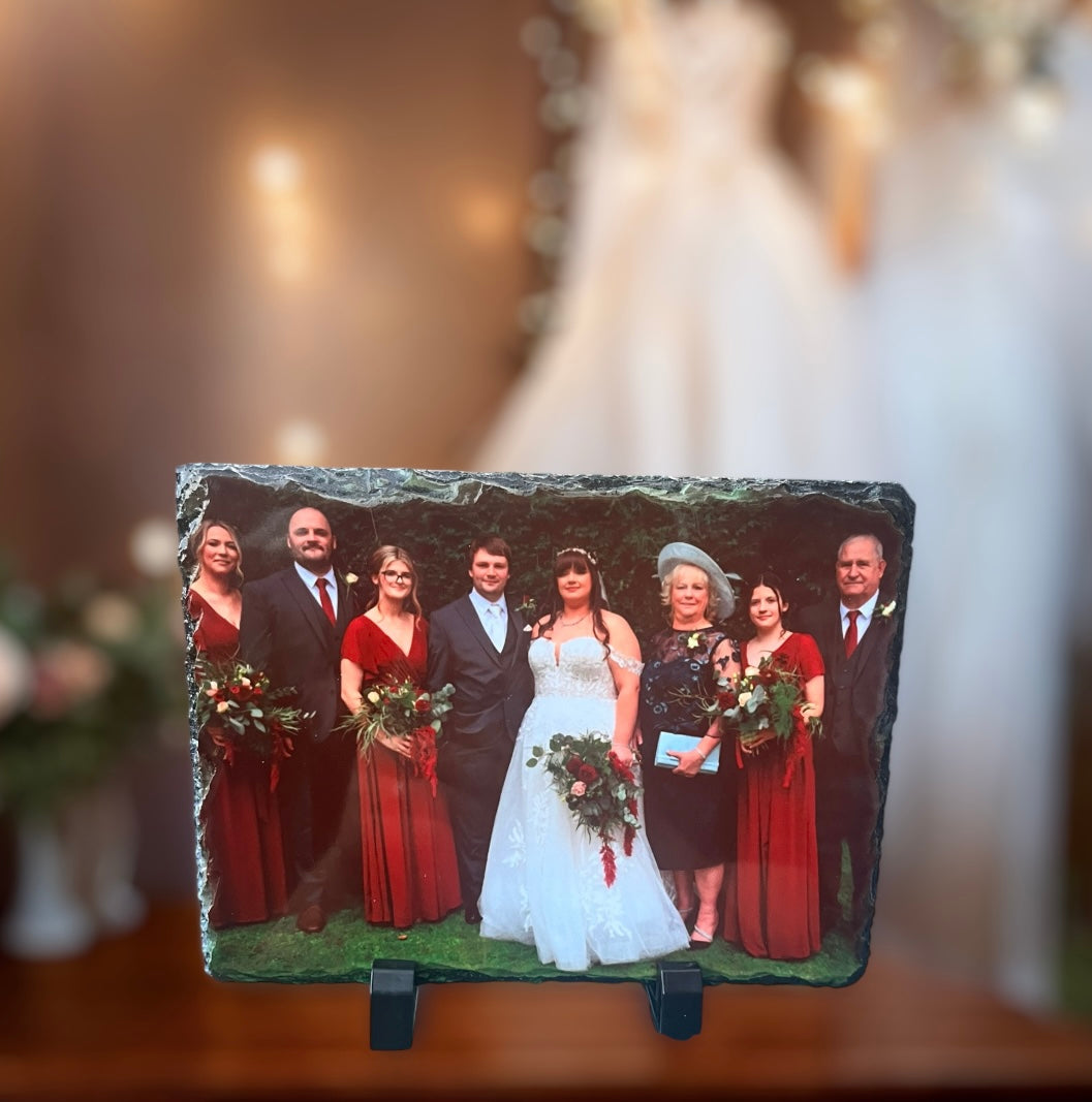 Rectangle Photo Slate 15X20cm