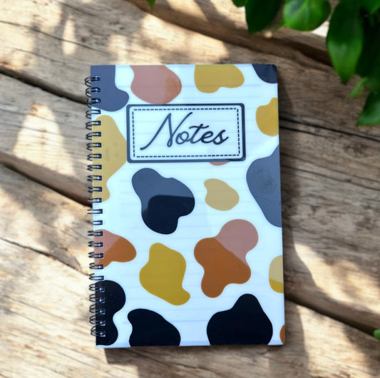Cow Print Notebook