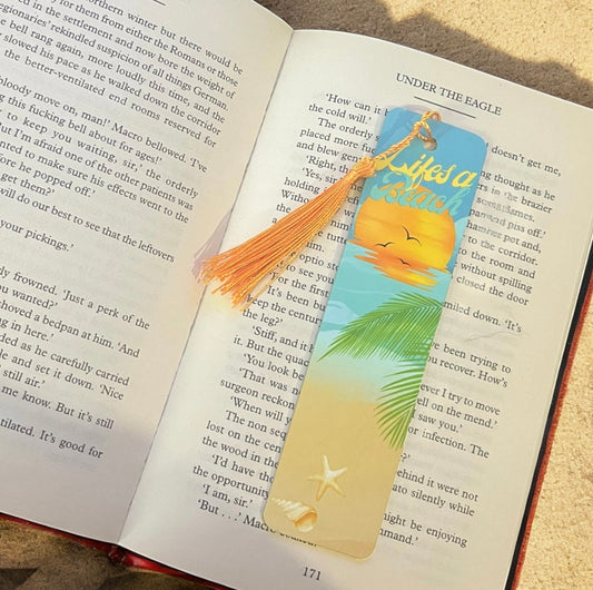 Life's A Beach Bookmark