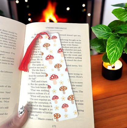Toadstool Mushroom Bookmark