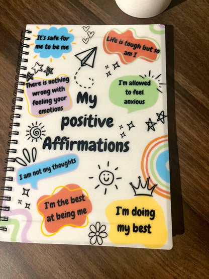 Personalised Affirmation Notebook