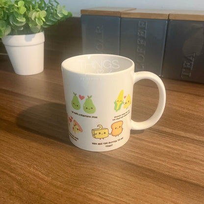 Benny & Todd - Pun character mug