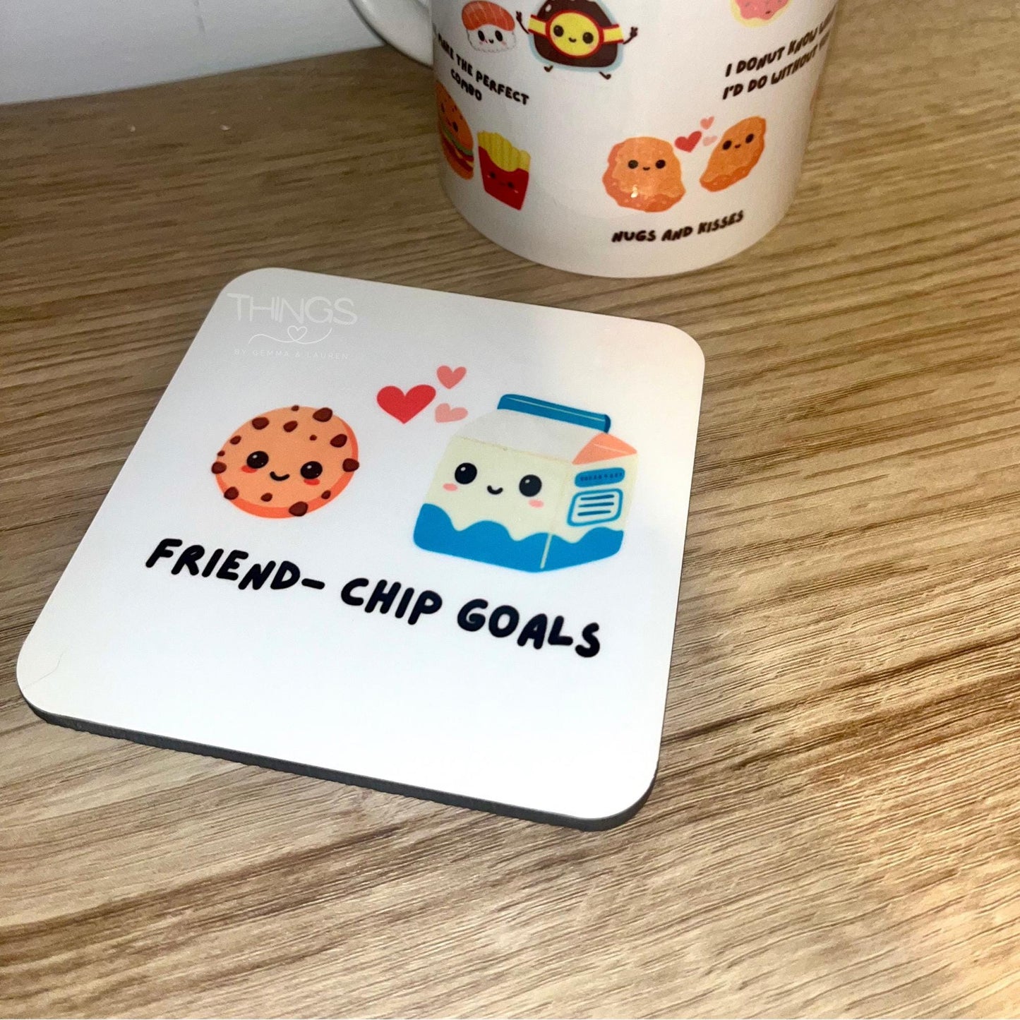 Personalised Pun Coasters - Benny and Todd range